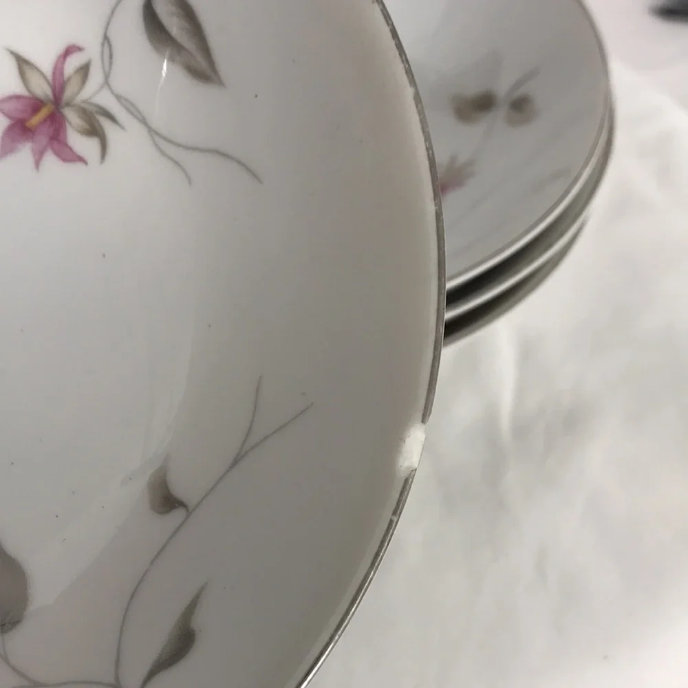 Mikasa Fine China from Yamaha, Japan Antique Floral bowls - Picture 7 of 7